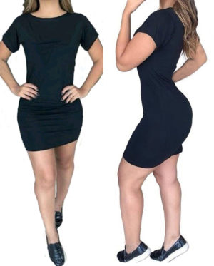 vestido coladinho preto