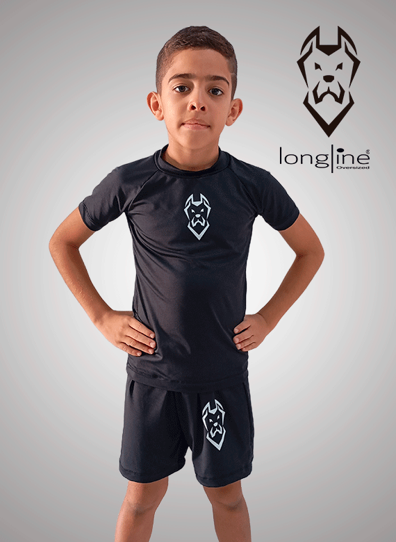 Conjunto Rash Guard + Calção treino