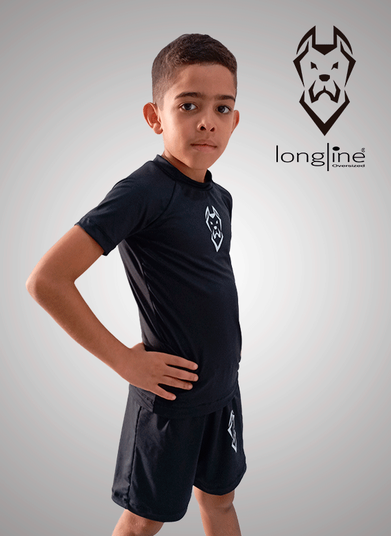 Conjunto Rash Guard + Calção treino