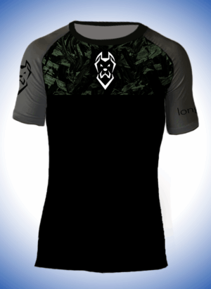 RASH KIDS CAMUFLADA MANGA CINZA