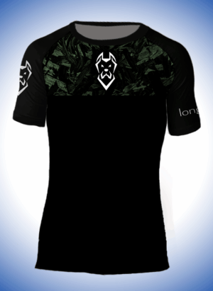 RASH KIDS CAMUFLADA MANGA PRETA