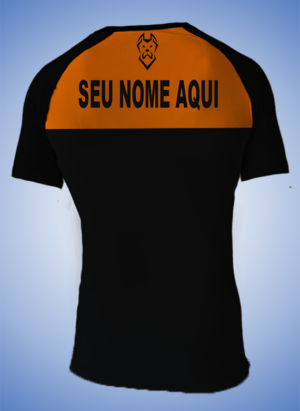 RASH GUARD detalhe Laranja