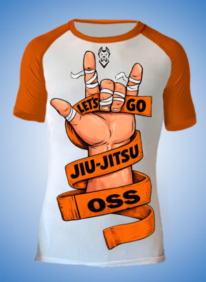 RASH KIDS Lets go LARANJA com seu nome