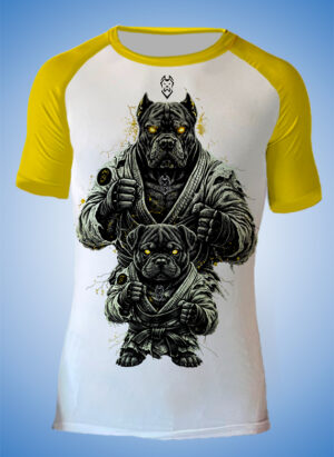 RASH KIDS Estampa CANECORSO FAMILIA AMARELA