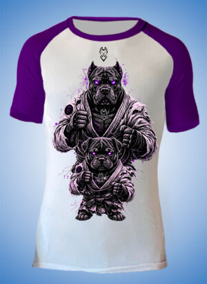 RASH KIDS Estampa CANECORSO FAMILIA Roxo