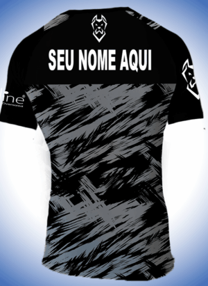 RASH KIDS Estampa COM NOME CINZA