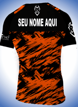 RASH KIDS Estampa COM NOME LARANJA