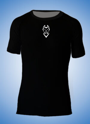RASH GUARD SEGUNDA PELE PRETA COM SEU NOME