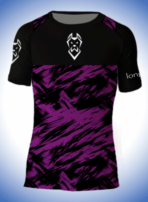 RASH KIDS Estampa COM NOME ROXO