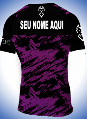 RASH KIDS Estampa COM NOME ROXO