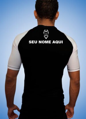 RASH GUARD MANGA FAIXA BRANCA