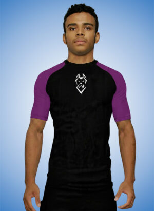 RASH GUARD MANGA FAIXA ROXO
