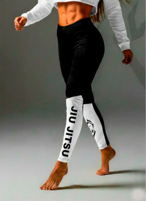 LEGGING CANELA COR DA FAIXA JIU JITSU BRANCO