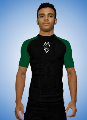 RASH GUARD MANGA FAIXA VERDE