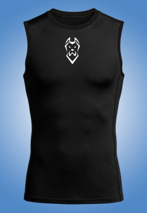 REGATA RASH GUARD DETALHE PRETO COM SEU NOME