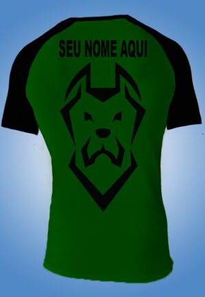 RASH GUARD CANECORSO COM SEU NOME VERDE